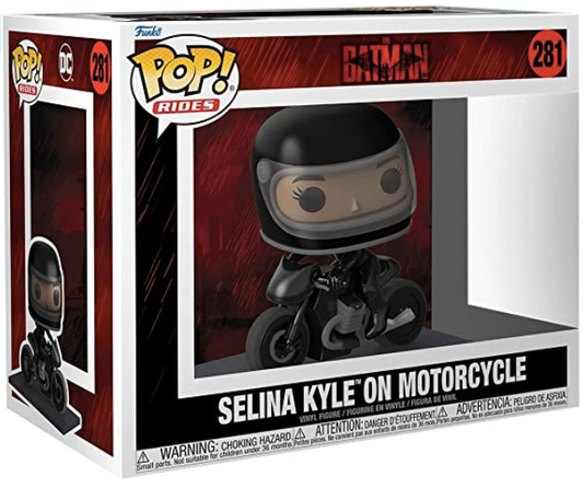 FUNKO POP THE BATMAN SELINA KYLE ON MOTORCYCLE #21