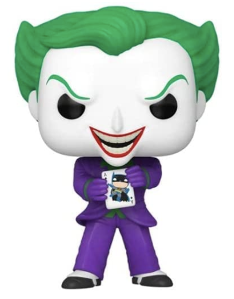 Funko Batman Comic Book Display Case and The Joker Pop! Vinyl Limited Edition 2022 Winter Convention Exclusive #07