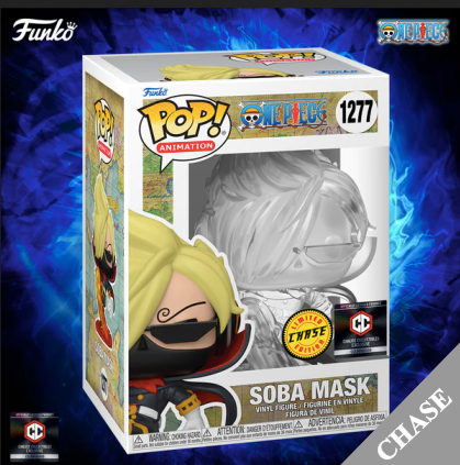 IN STOCK!! Chalice Collectibles Exclusive CHASE: One Piece - Sanji - Soba Mask CHASE with PROTECTOR fast shipping