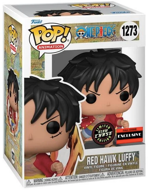 One Piece Luffy Red Hawk Pop! Vinyl AAA Anime Exclusive: 1 in 6 chace of CHASE