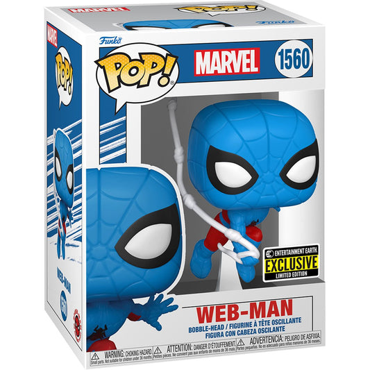 Spider-Man Web-Man Pop! Vinyl Figure #1560 - EE Exclusive