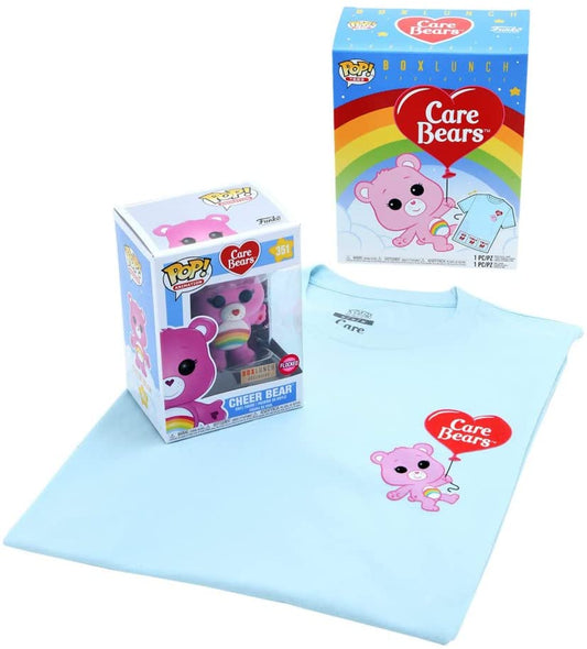 Cheer Bear Funko Pop! Tees Care Bears T-Shirt & Pop Vinyl Figure Box Set Large - BoxLunch Exclusive