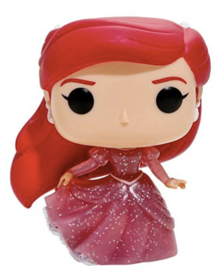 Ariel Funko Pop! Disney The Little Mermaid Ariel #220 Glitter Hot Topic Exclusive