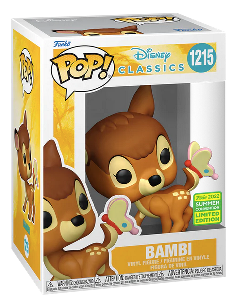Bambi Disney Classics SDCC 2022 Summer Convention Exclusive Pop! Vinyl #1215