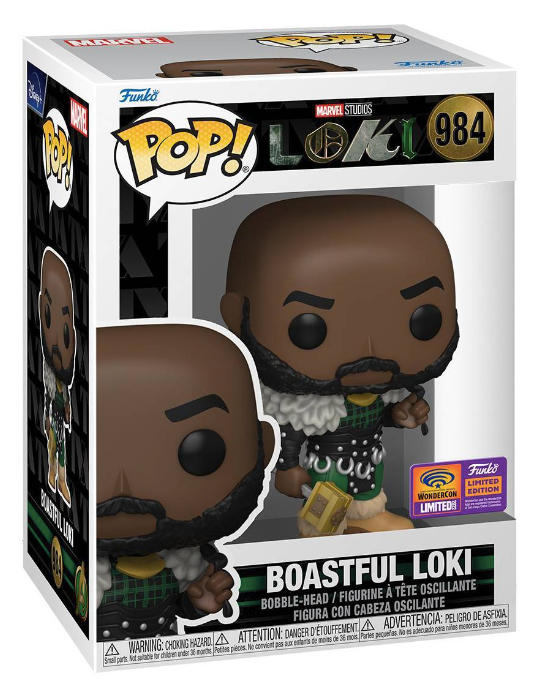 Boastful Loki Funko POP! Marvel: Loki Wonderous Convention 2022 #984