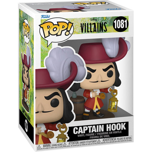 Captain Hook Funko Pop! Disney Villains #1081 Vinyl Figure