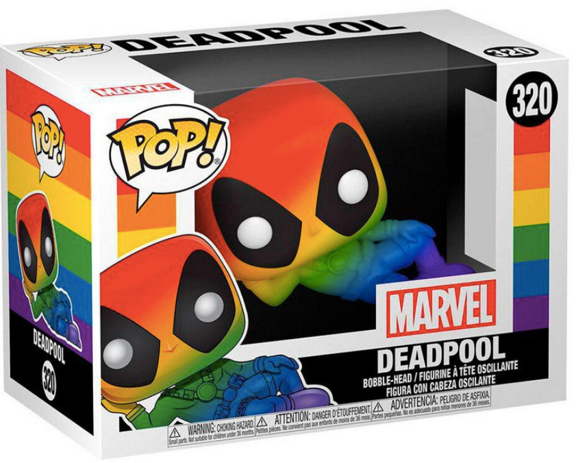 Deadpool Funko Pop! Pride #320 (Rainbow)