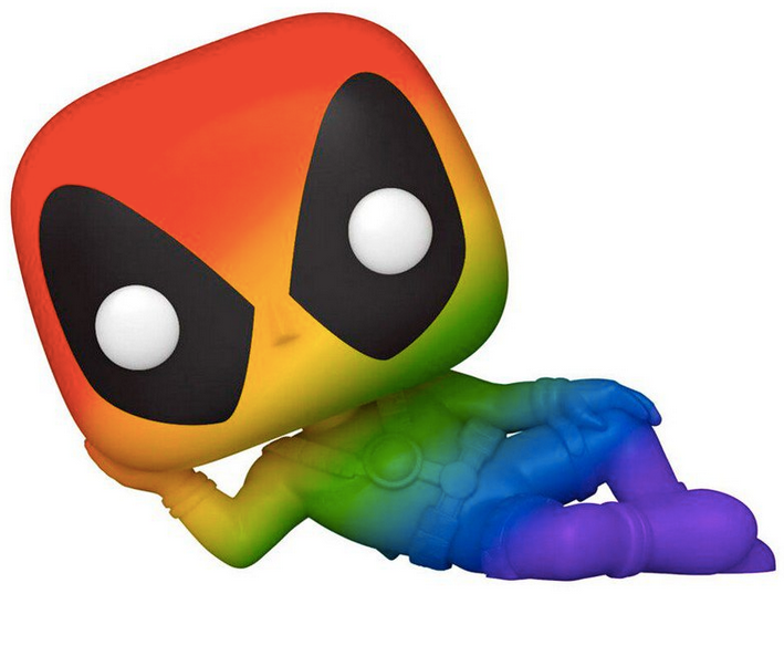 Deadpool Funko Pop! Pride #320 (Rainbow)