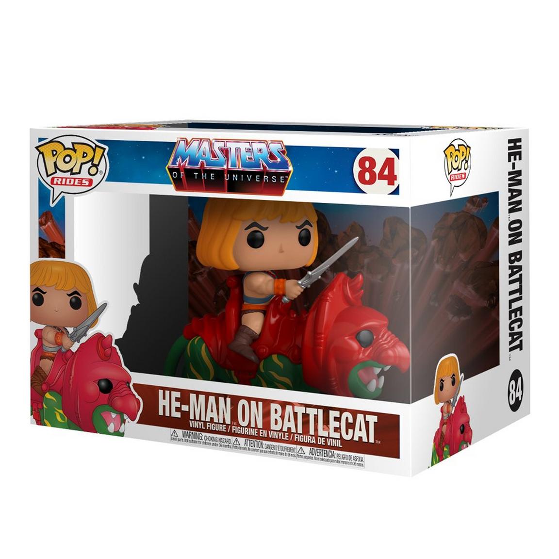 He-Man on Battle Cat Funko Pop! Ride: Masters of The Universe #84