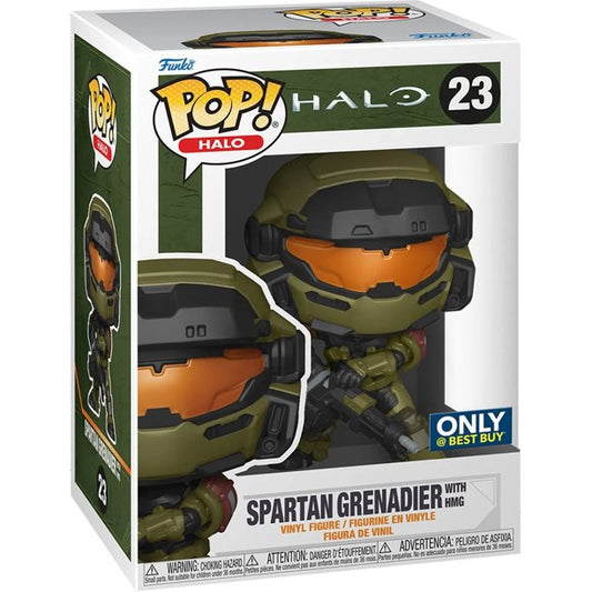 Spartan Grenadier with HMG Funko Pop! Halo Infinite #23 (Exclusive)