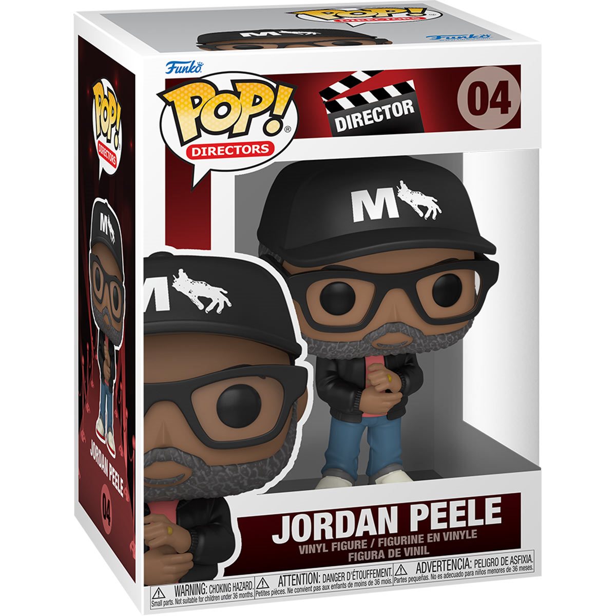 Jordan Peele Funko Pop! Directors #04 Vinyl Figure