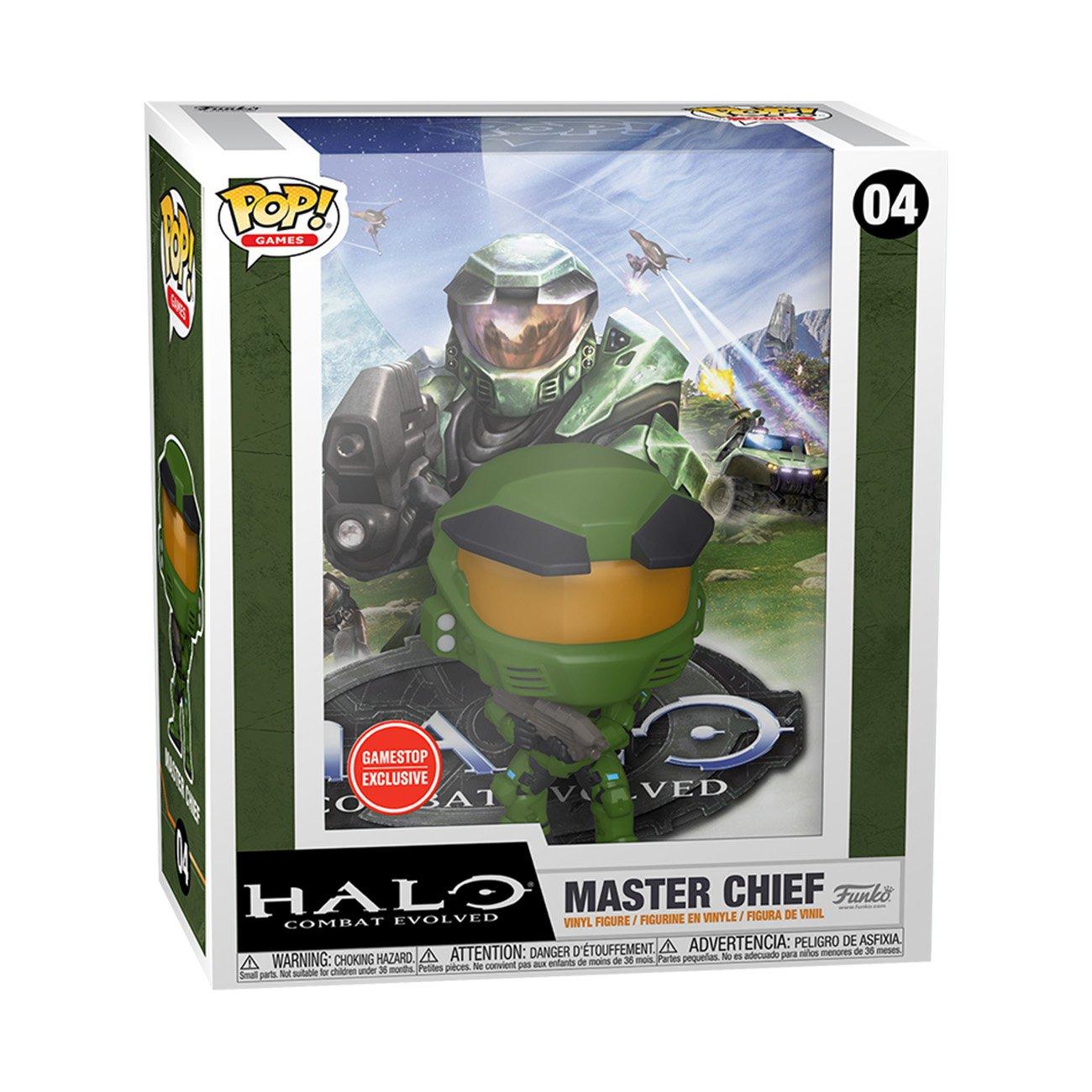 Master Chief Funko POP! Game Cover: Halo Combat Evolved GameStop Exclusive #04