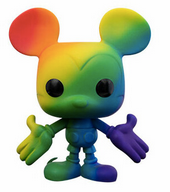 Mickey Mouse Funko Pop! Pride  #01 (Rainbow)