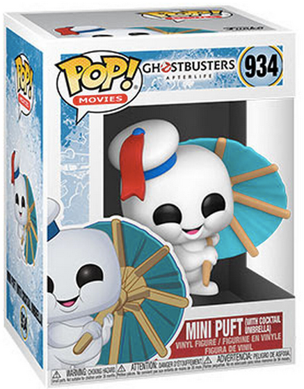 Mini Puft (w/ Cocktail Umbrella) Funko POP! Movies Ghostbusters Afterlife #934  