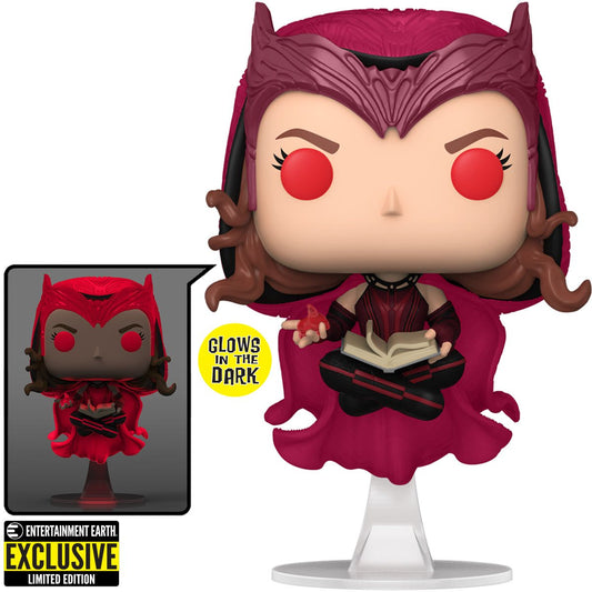 Scarlet Witch Glow-in-the-Dark Funko Pop! Television WandaVision Pop! Vinyl Figure #823 - Entertainment Earth Exclusive