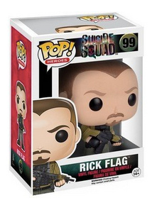 Rick Flag Funko POP Movies: Suicide Squad Action Figure, #99