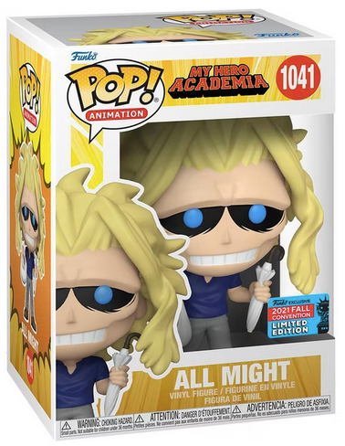 All Might Funko Pop! My Hero Academia  2021 Fall Convention #1041