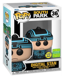 Funko Pop! Animation South Park Dgital Stan #36 Glow in the Dark Summer Convention 2022