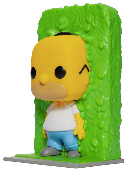 The Simpsons Homer in Hedges Pop! Vinyl Figure - Entertainment Earth Exclusive  #1252