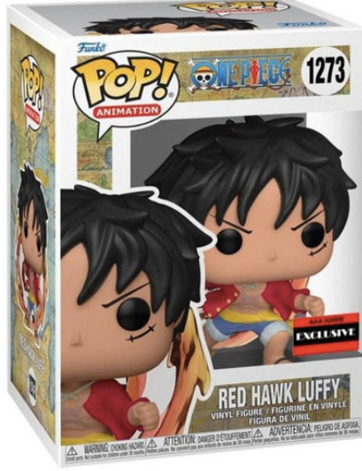 Luffy red hawk funko fair 2