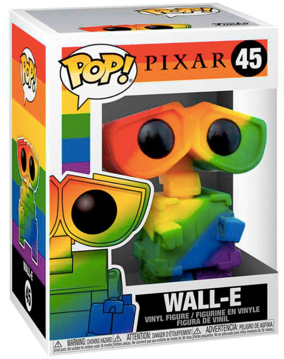 Wall-E Funko Pop! Movies Pride #45 (Rainbow) #45
