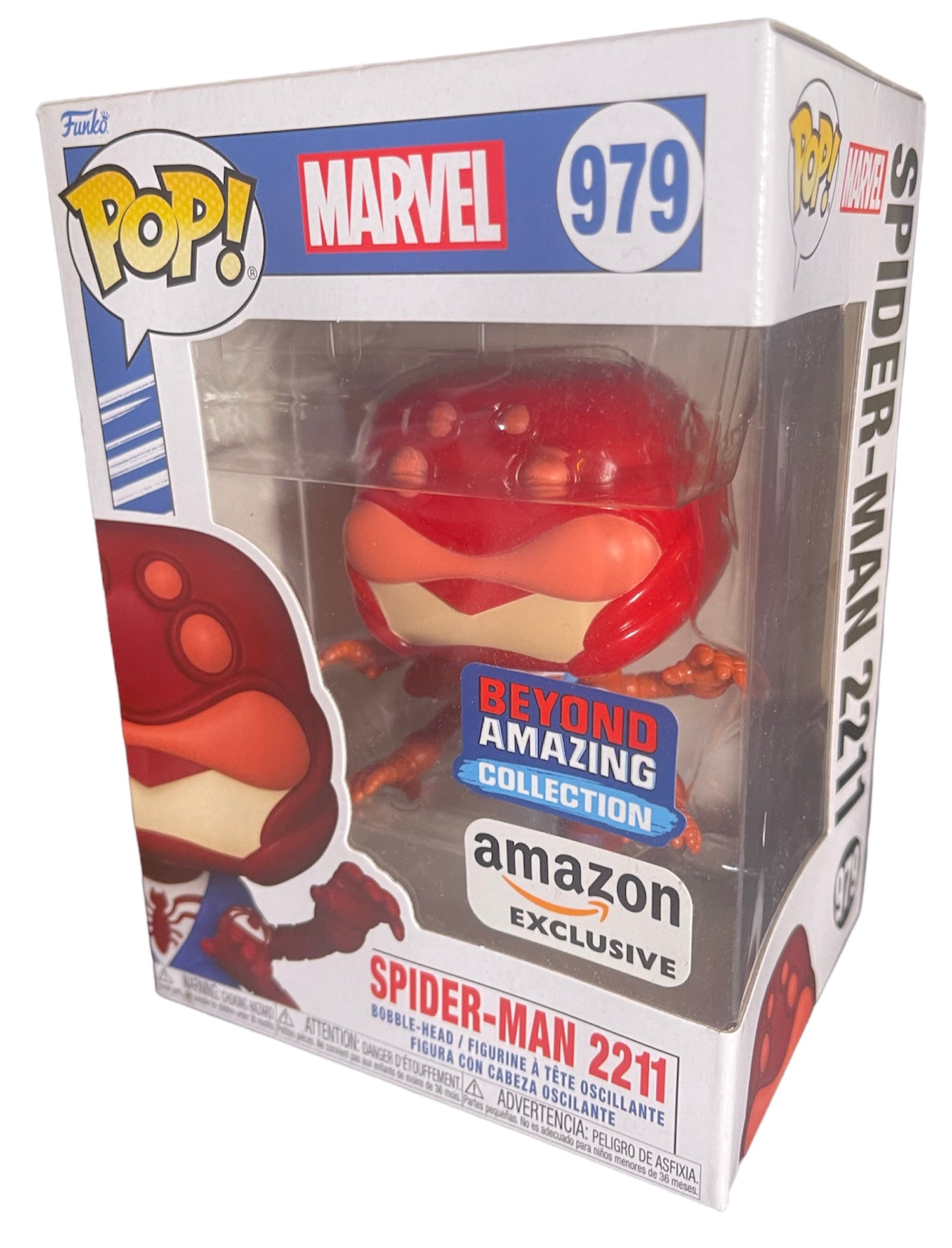 Spider Man 2211 Amazon Exclusive Funko Pop #979