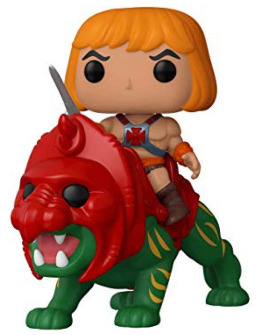 He-Man on Battle Cat Funko Pop! Ride: Masters of The Universe #84