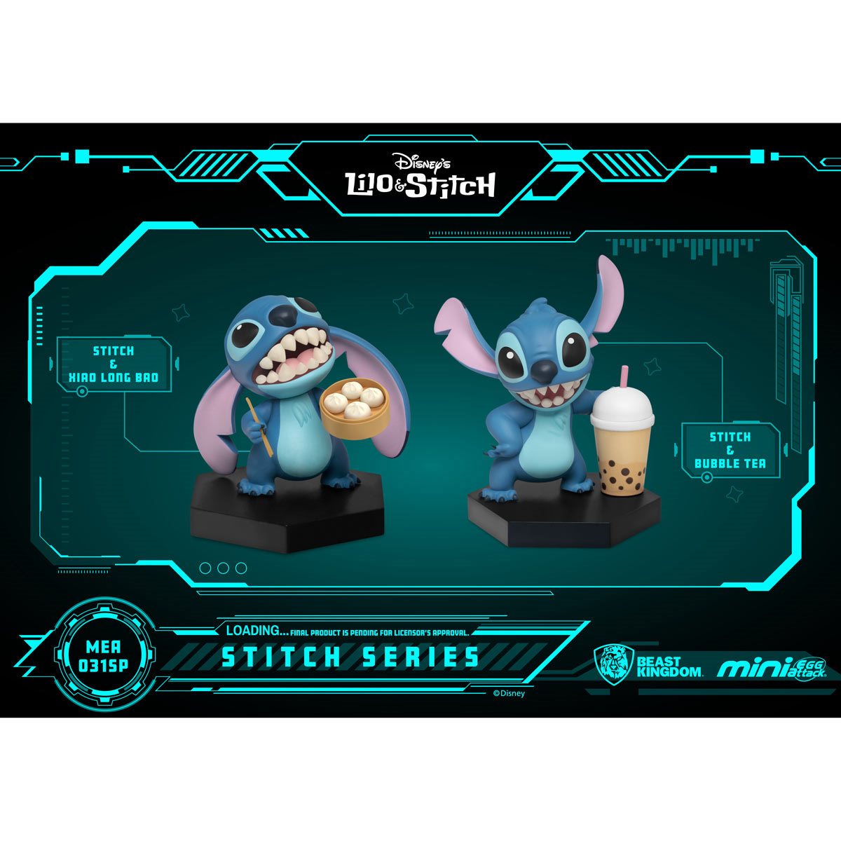 Lilo & Stitch Stitch Asian Cuisine Mini-Figure 2-Pack Limited EE Exclusive