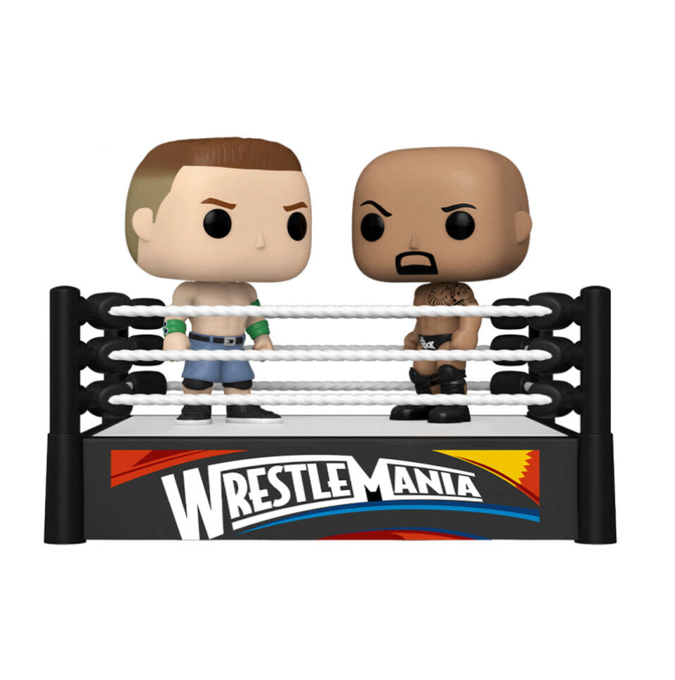 John Cena and The Rock 2 Pack WrestleMania
