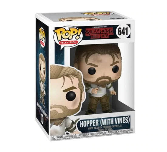 Hopper Funko Pop! Television Stranger Things (with Vines) #641