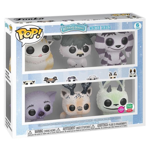 Wetmore Forest Winter Series 1/3000 pcs Flocked Monsters 6-Pack Funko Shop Exclusive