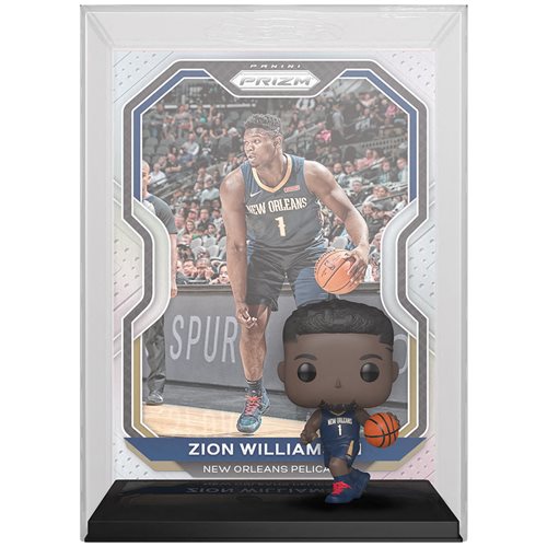 Funko Sports: NBA Zion Williamson Pop! Trading Card Figure with Case #05